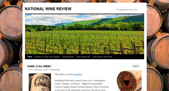 Desktop Screenshot of nationalwinereview.com